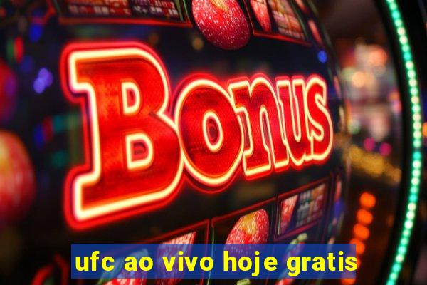 ufc ao vivo hoje gratis